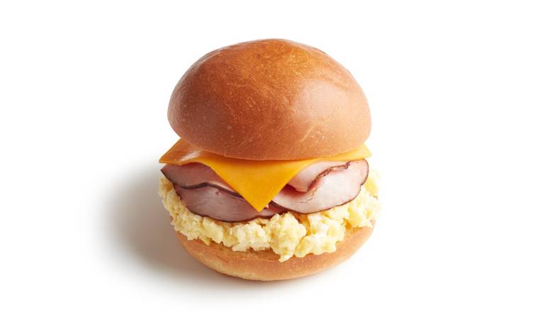 Sandwiches and Wraps|Ham Egg and Cheese Brioche
