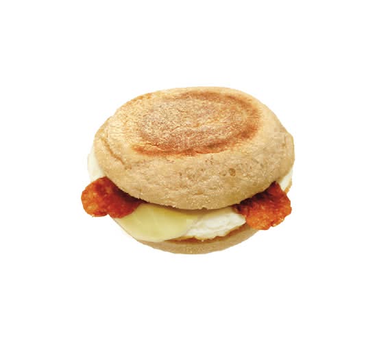 Sandwiches and Wraps|Turkey Bacon and Egg White English Muffin