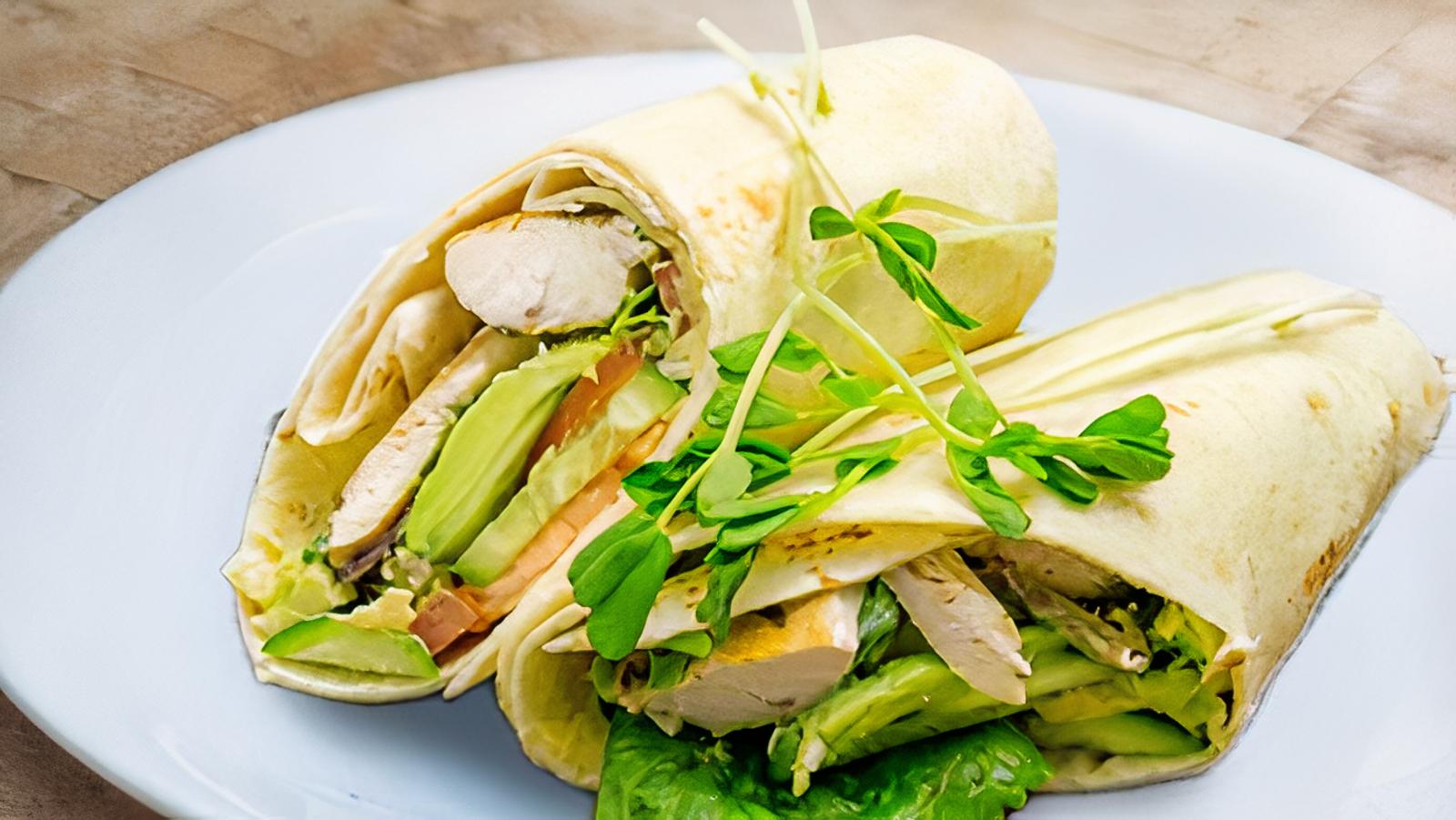 Chicken, Bacon and Avocado Wrap