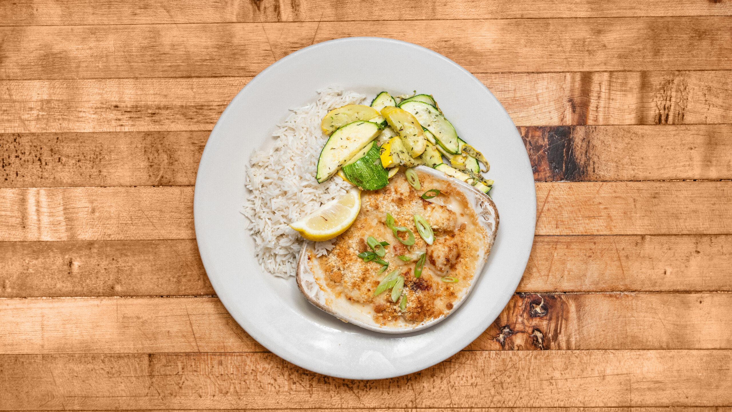 Baked Scallops