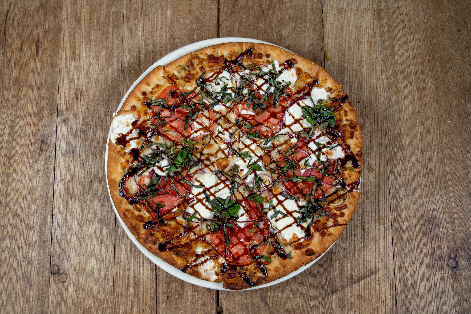 Burrata Caprese Pizza
