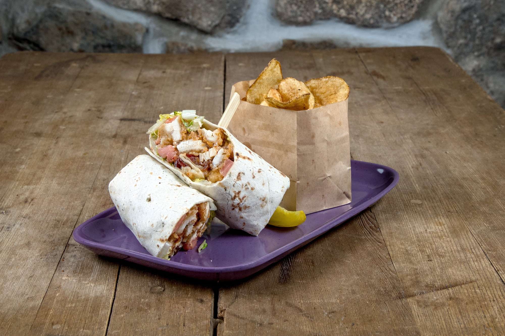 Crispy Chicken Chipotle Ranch Wrap