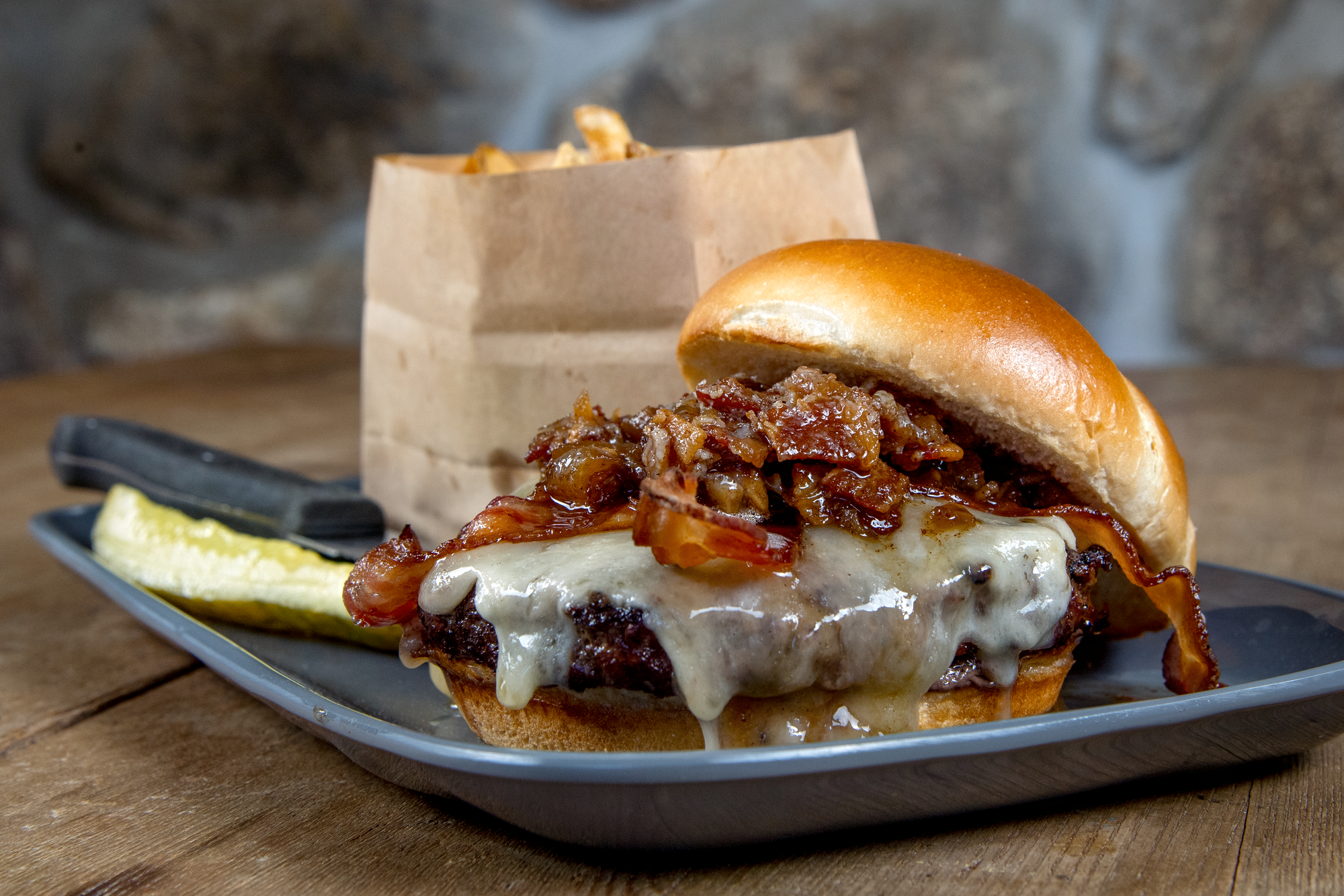 PB and Jam Burger