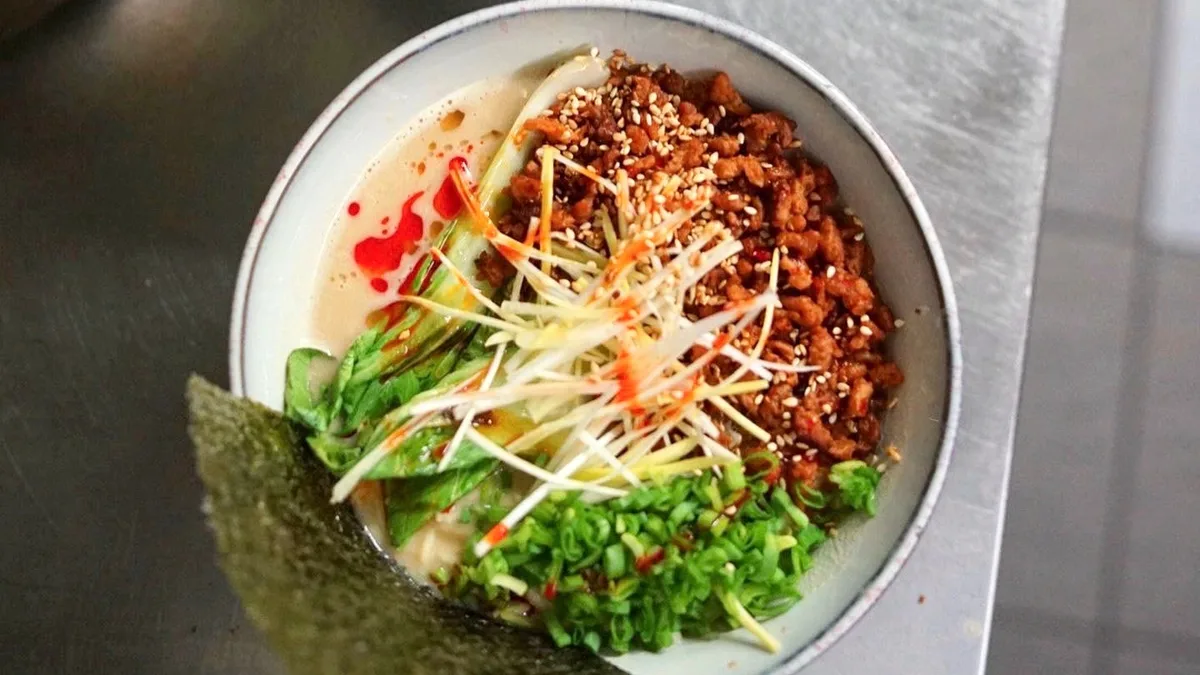Tantanman ramen 🌿🌿(wegan)
