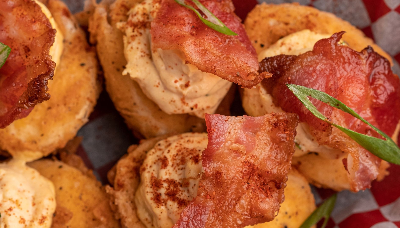 Deep Fried-Deviled Eggs