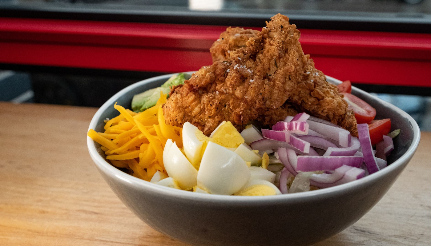 Fried Chicken Cobb Cheddar