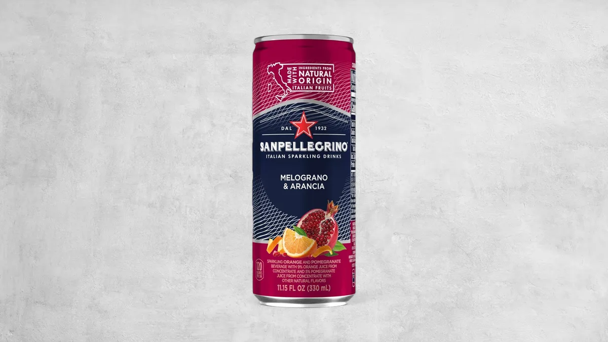 San Pellegrino Melograno and Arancia 0,33 l (Granatæble and Appelsin)