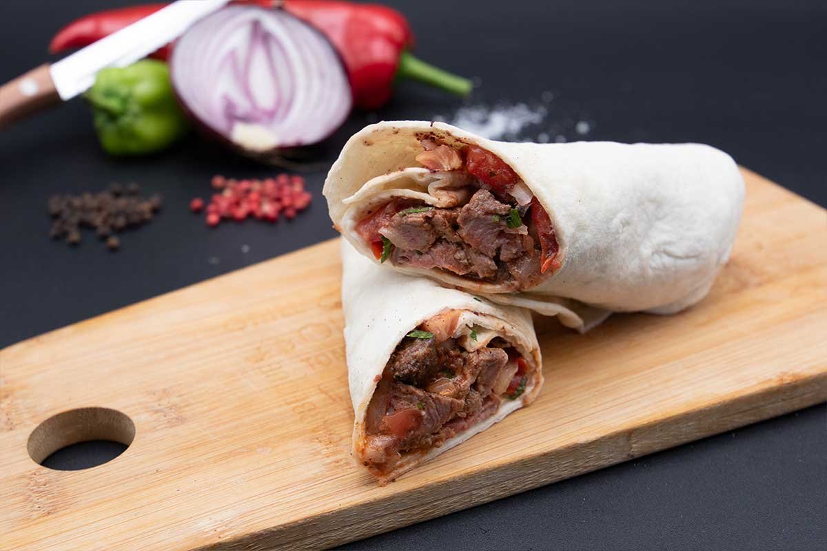 Lamb Shish Wrap