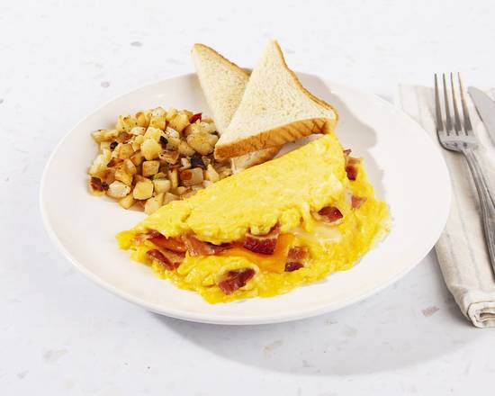 Bacon Cheese Omelette