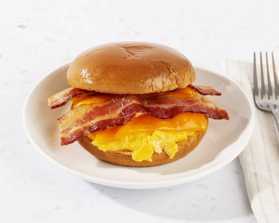 Bacon Egg and Cheese Breakfast Sandwich