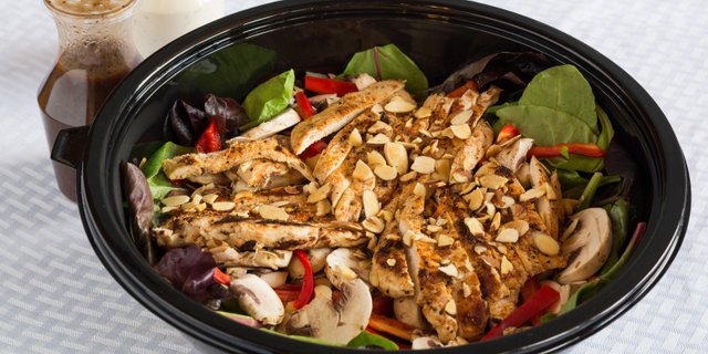 Individual Zesty Chicken Salad
