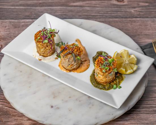 Crab Cake Trio