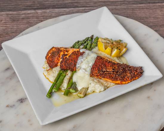 Salmon and Risotto
