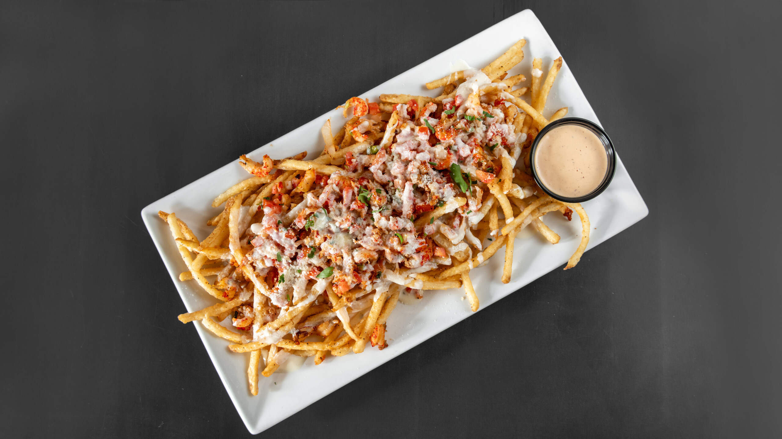 Crawfish Queso Fries