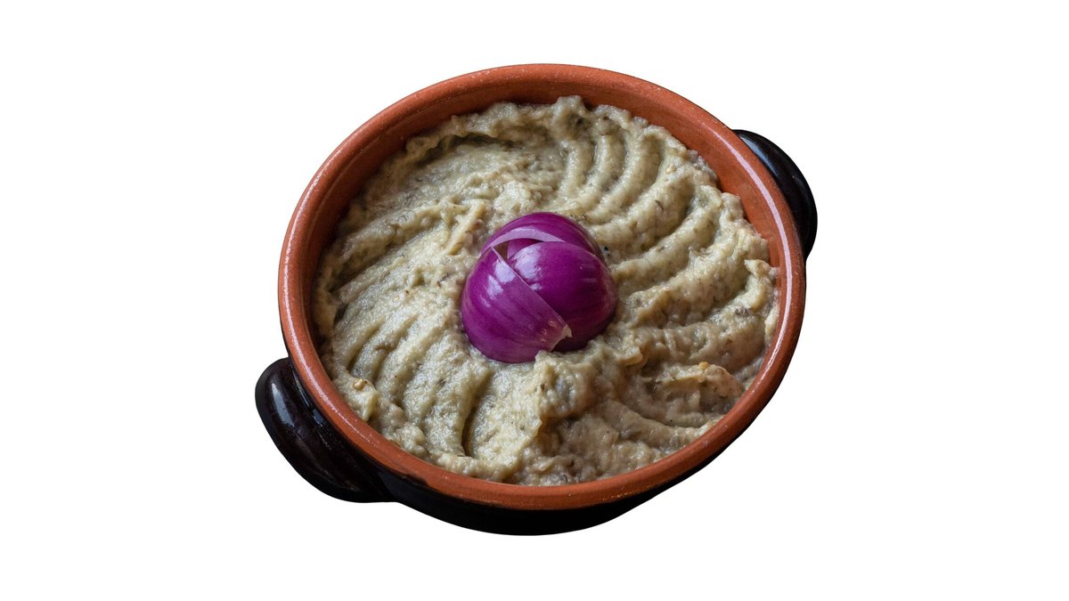 Salată de vinete coapte cu ceapa