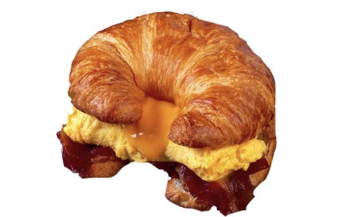 #8 Bacon, Egg, Cheese, and Mayo on Croissant