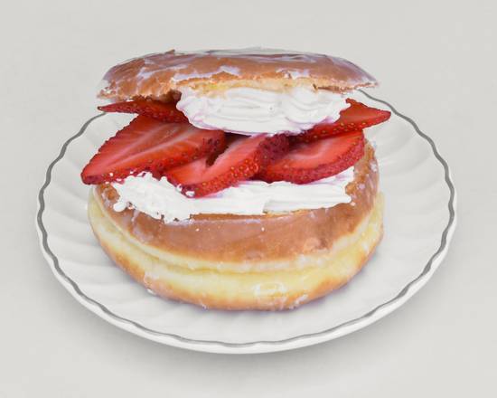 Fresh Strawberry Donut