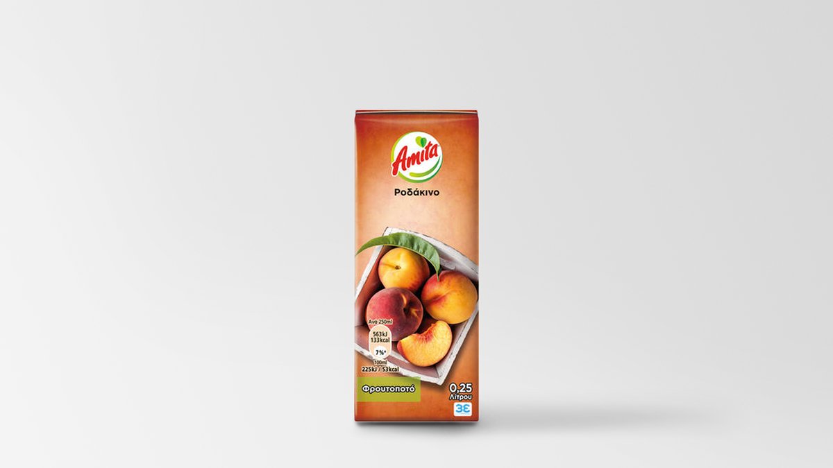 Amita Φρουτοποτό Ροδάκινο 0.25 l
