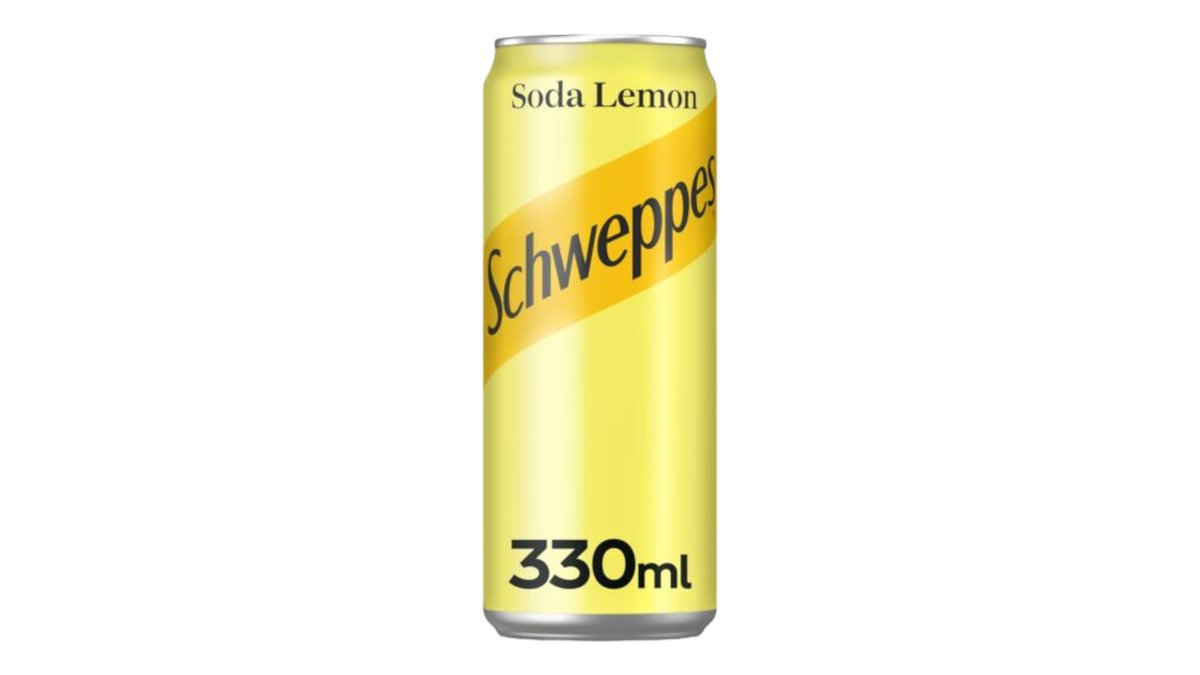 Schweppes Soda Water Lemon 0.33 l