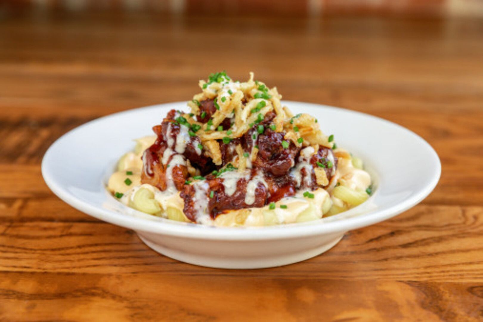 Burnt Ends Mac and Cheese Bowl