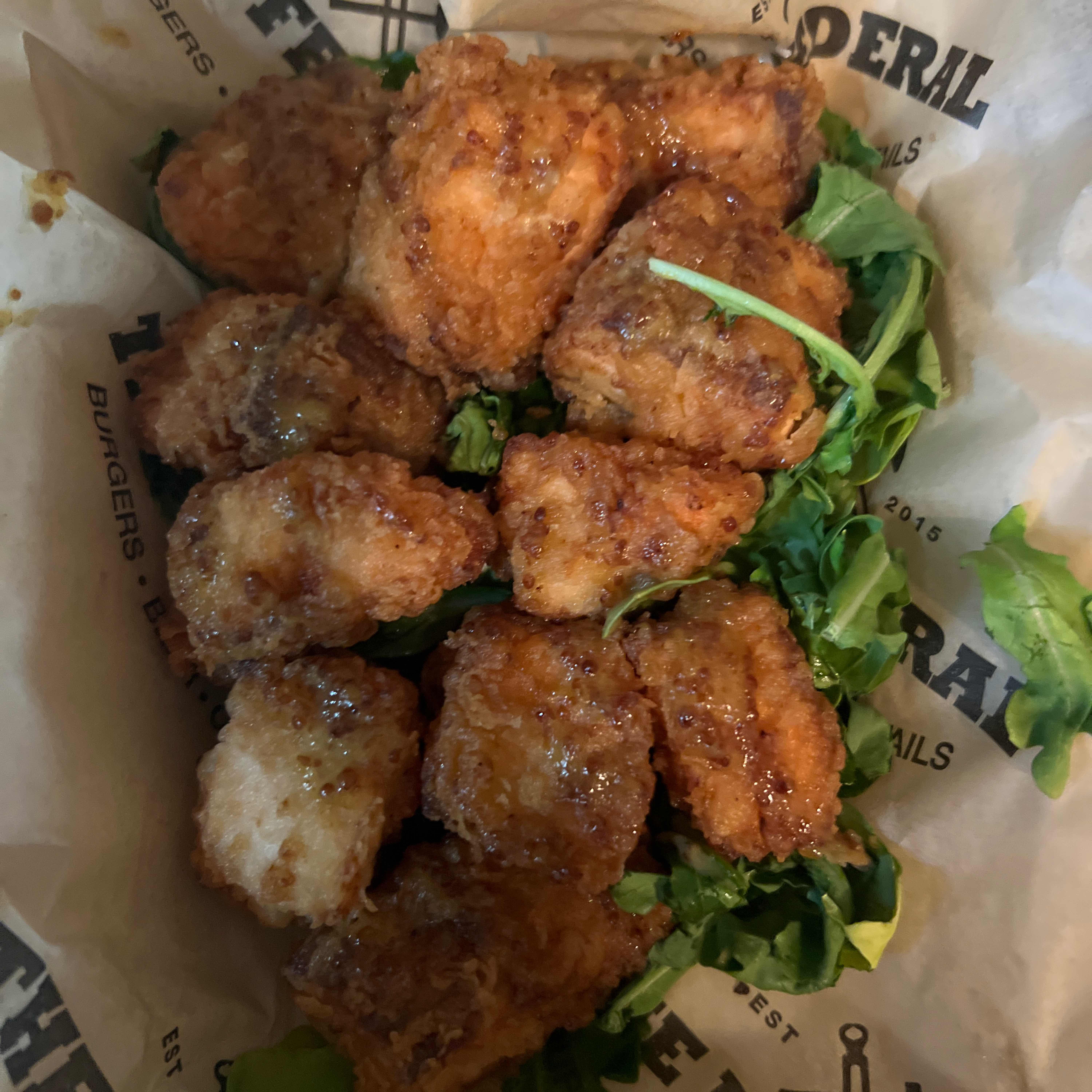 Crispy Citrus Salmon Bites