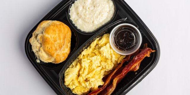 Bacon and Eggs Breakfast Box