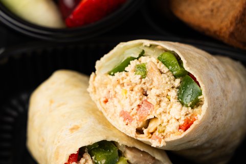 Spicy Vegetarian Wrap Boxed Lunch