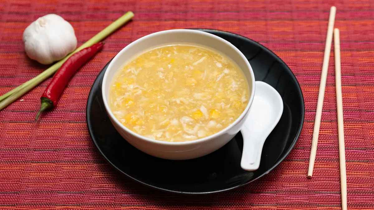 2. Chicken And Sweet Corn Soup