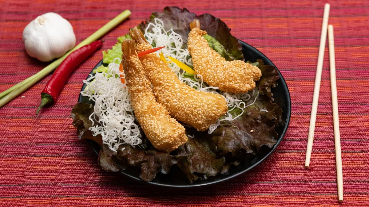 23. Tempura Sesame King Prawns