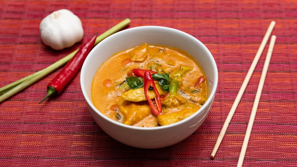 34. Chicken Red Curry🌶️
