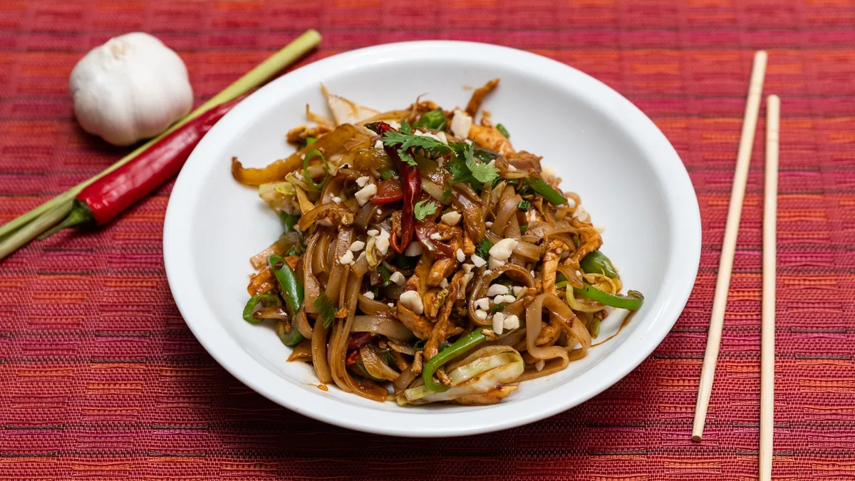 55. Chicken Pad Thai