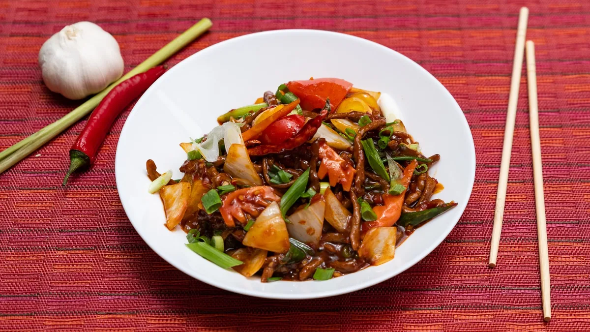 66. Beef Szechuan🌶️