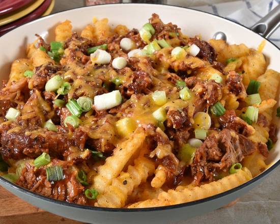 French Fries with Steak and Onion