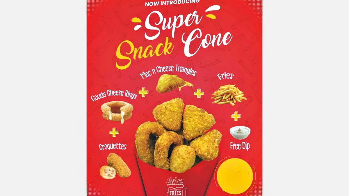 Super snack cone