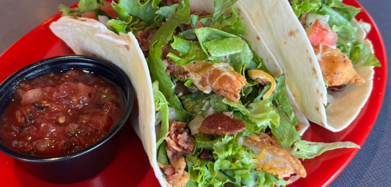 CHICKEN BACON RANCH TACOS