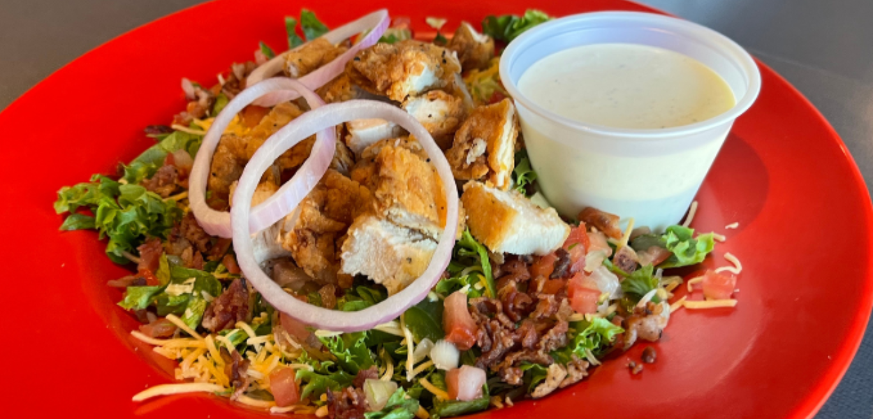 CRISPY CHICKEN SALAD