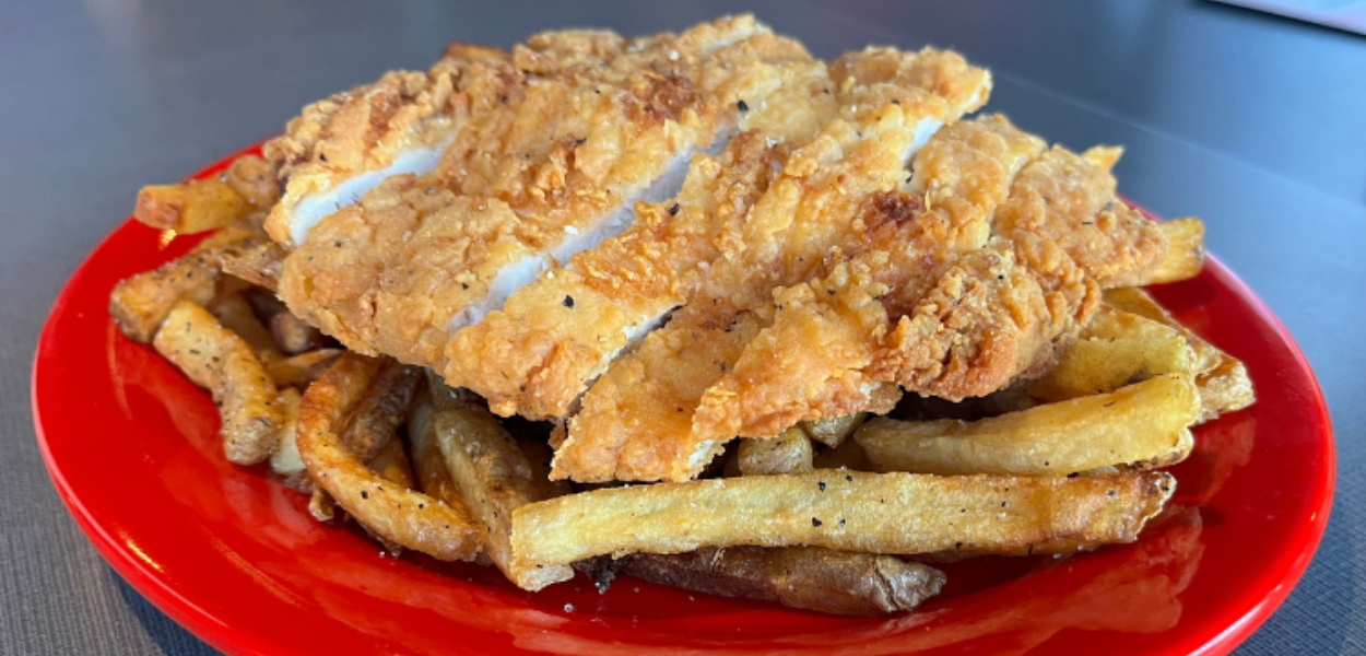 KIDS CHICKEN and FRIES