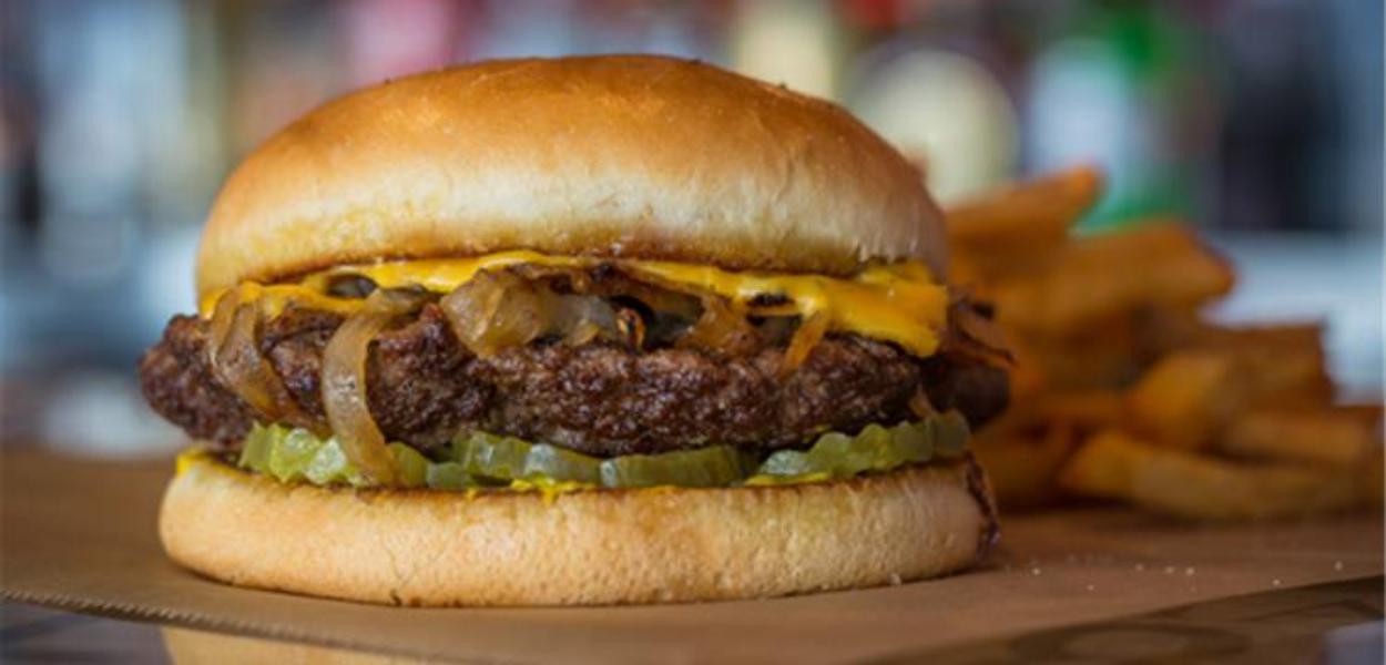 THE FRIED ONION BURGER