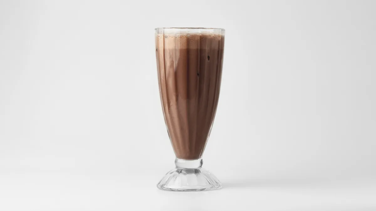 Iced Vegan Chocolate Drink