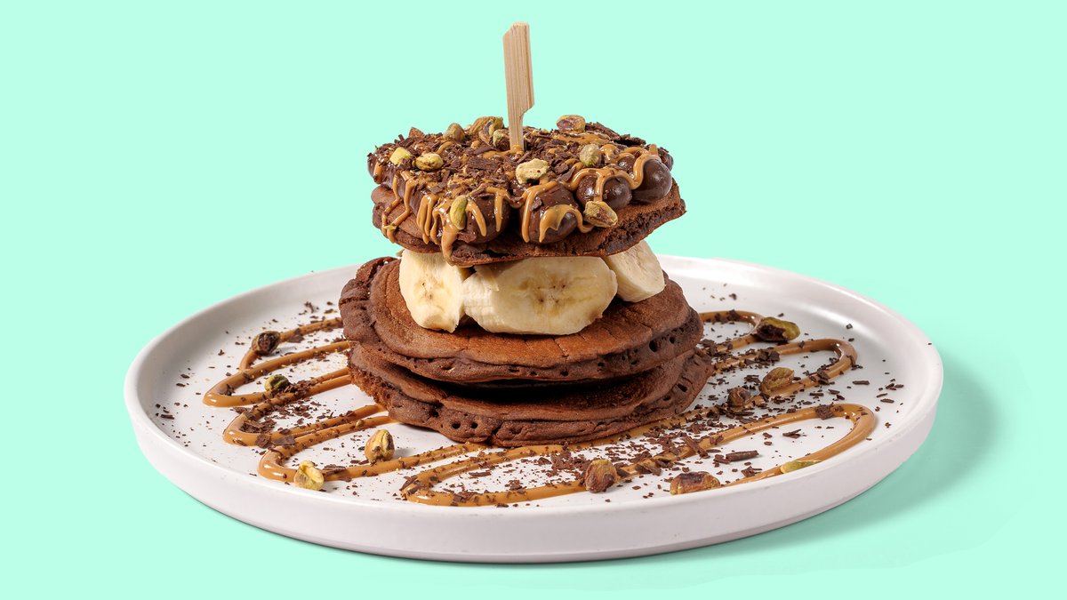 Peanut Butter Booster Pancakes