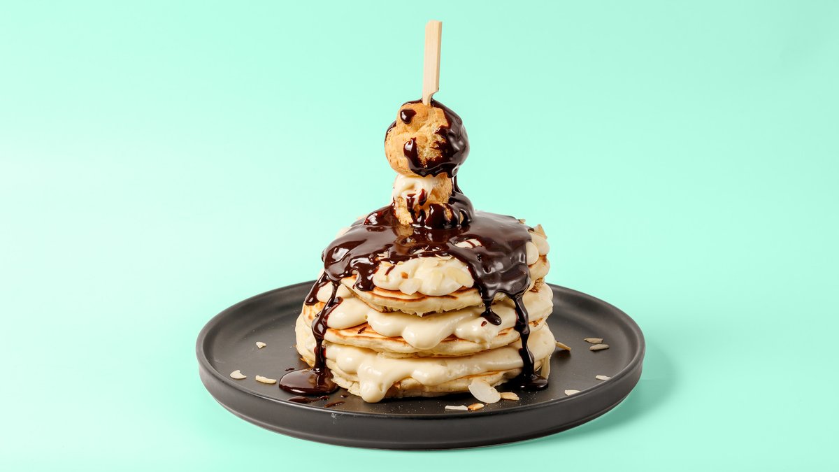 Profiterole pancakes