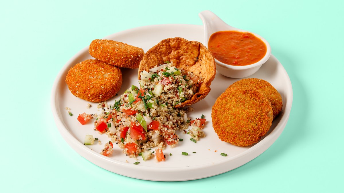 Vegan Bites with Tabbouleh