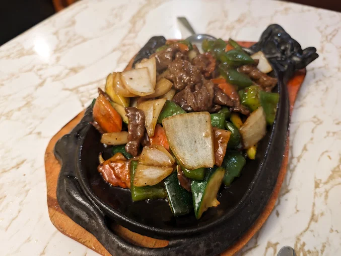 68. Sizzling Beef with Black Peppers