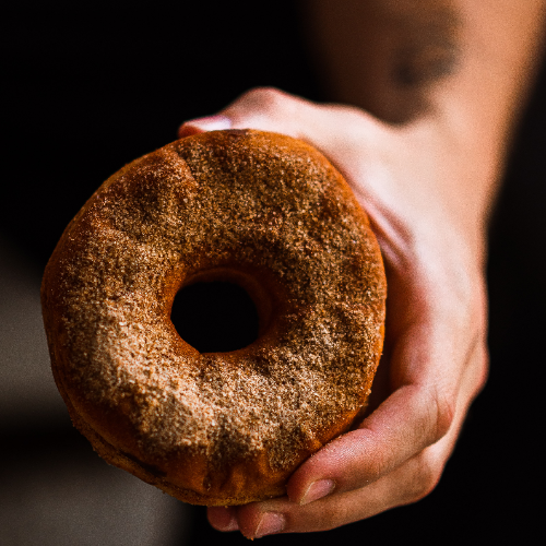 Donut de Açucar e Canela