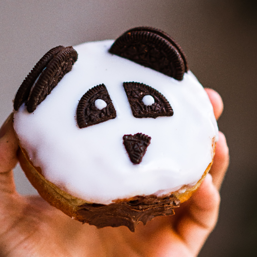Donut Panda Nutella