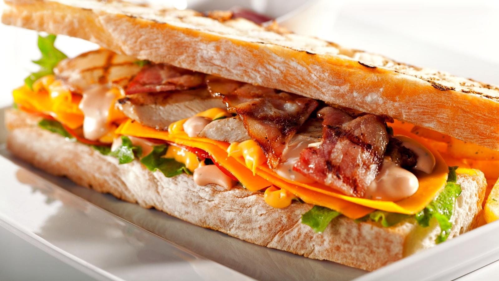 The Bacon Ranch Philly Sandwich