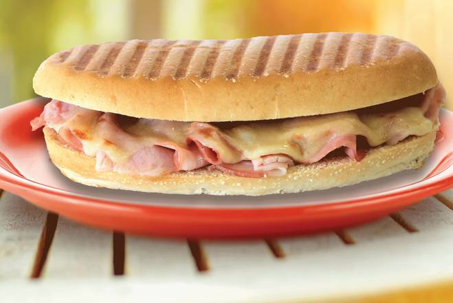 Ham and Swiss Panini