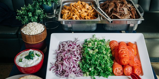 Build-Your-Own Chicken, Beef and Lamb Gyro Kit