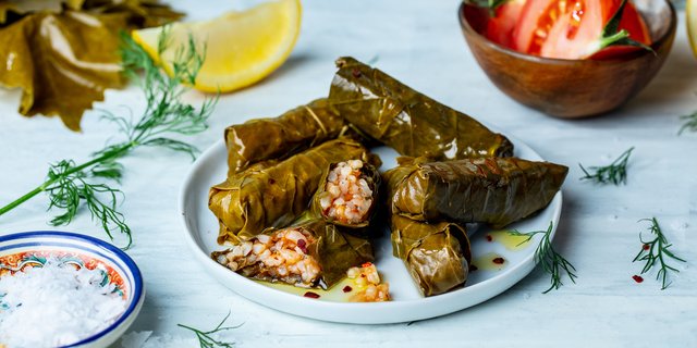Dolmades Tray