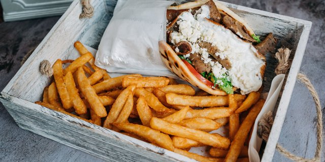 Great Greek Gyro w/ Gyro Meat Boxed Lunch